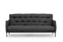 Atelier Del Sofa Renge - Sofá cama de 3 plazas Gris oscuro
